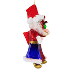 De Carlini Italian Ornaments Santa's Sweets Bag Red - - SBKGifts.com