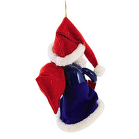 De Carlini Italian Ornaments Santa Salutes - - SBKGifts.com