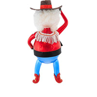 De Carlini Italian Ornaments Santa Howdy - - SBKGifts.com