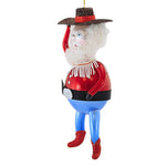 De Carlini Italian Ornaments Santa Howdy - - SBKGifts.com