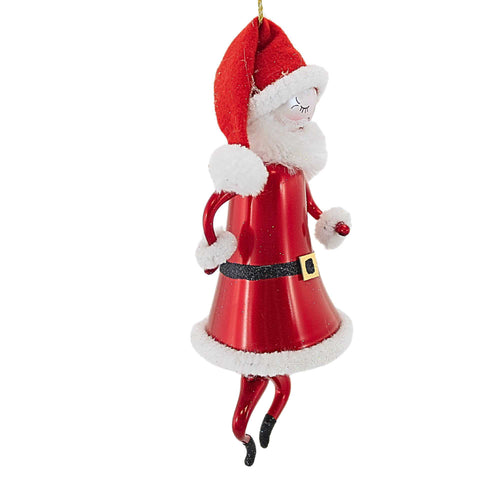 De Carlini Italian Ornaments Dance A Lil' Jig Santa - - SBKGifts.com