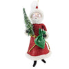 (62694) De Carlini Italian Ornaments Kris Kringle, 9.00 Inch, Santa Claus Handmade Italian Bn443glwf