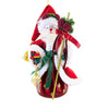 (62699) De Carlini Italian Ornaments Grand Greetings, 7.50 Inch, Train Santa Lantern Staff Bn431trwf