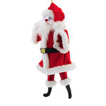 De Carlini Italian Ornaments Jolly Ole' St. Nick - - SBKGifts.com