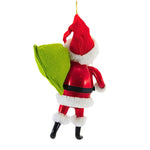 De Carlini Italian Ornaments Jubilant Delivery Claus - - SBKGifts.com