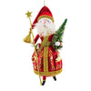 (62705) De Carlini Italian Ornaments Old World Claus, 9.00 Inch, Christmas Santa Kringle Bn368wf