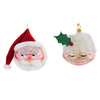 (62708) De Carlini Italian Ornaments A Pair Of Merry Mates, 5.50 Inch, Mr. Mrs. Santa Claus Bn396bn388v2wf