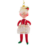 De Carlini Italian Ornaments Nick & Nancy Claus - - SBKGifts.com