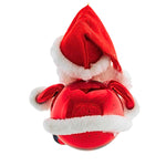 De Carlini Italian Ornaments Sittin' Chubby Claus - - SBKGifts.com