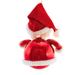 De Carlini Italian Ornaments Lrg Sittin' Chubby Claus - - SBKGifts.com