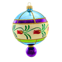 Metzler Bros. Yellow Nostalgia Bauble - - SBKGifts.com