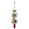 (62730) Metzler Bros. Poinesettias Tree Topper, 15.75 Inch, 9309500