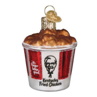 (62733) Old World Christmas Kfc Bucket Of Chicken, 2.50 Inch, It's Finger Licken' Good 32670