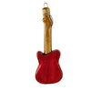 Old World Christmas Red Electric Guitar - - SBKGifts.com