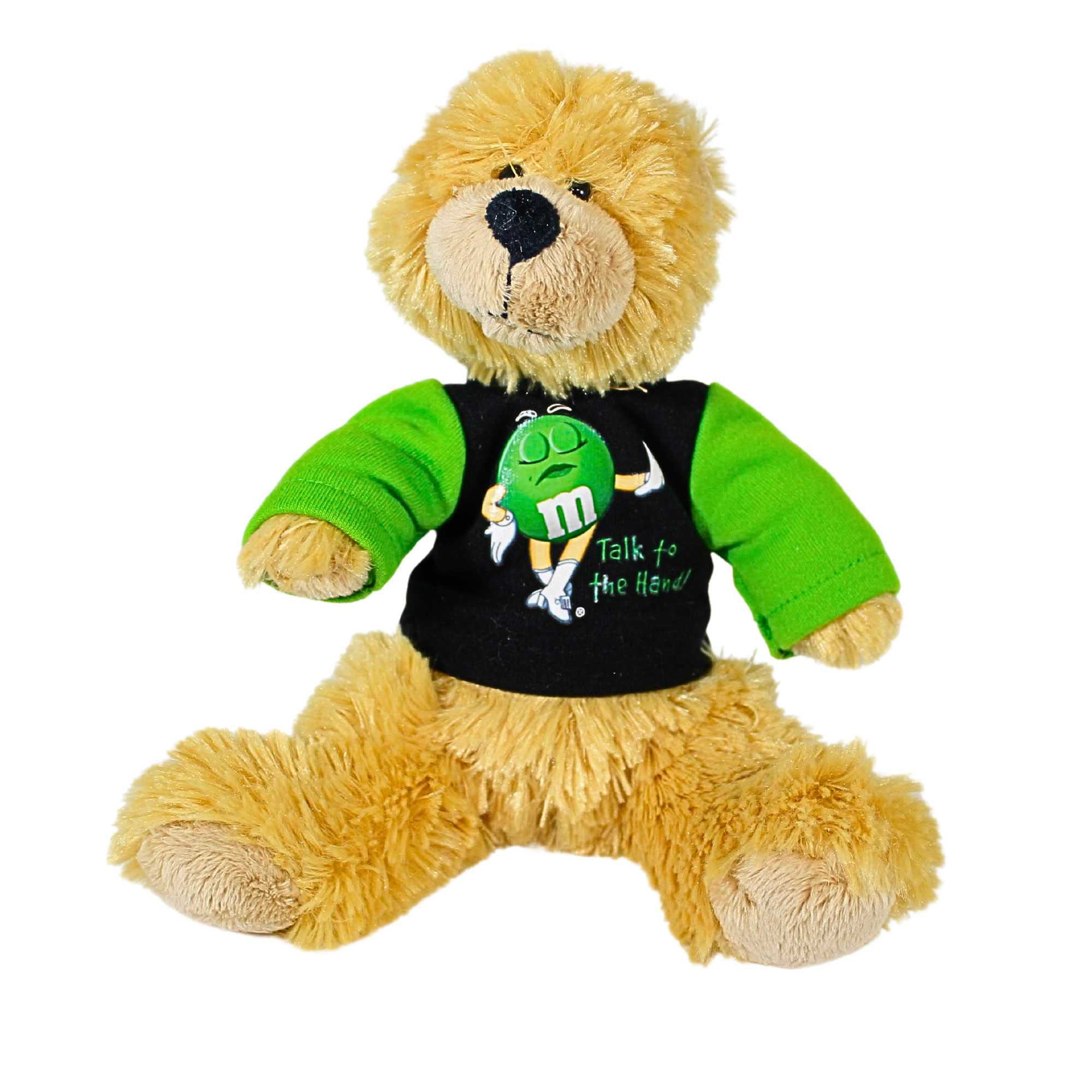 Boyds Bears Plush Sassy Green M&M Fabric Exclusive M&M 919067 ...