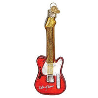 (62787) Old World Christmas The Rolling Stones Guitar, 4.75 Inch, Iconic Group Instrument 38078