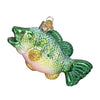 (62791) Old World Christmas Large Mouth Bass, 2.50 Inch, Angler Game Fish 12097