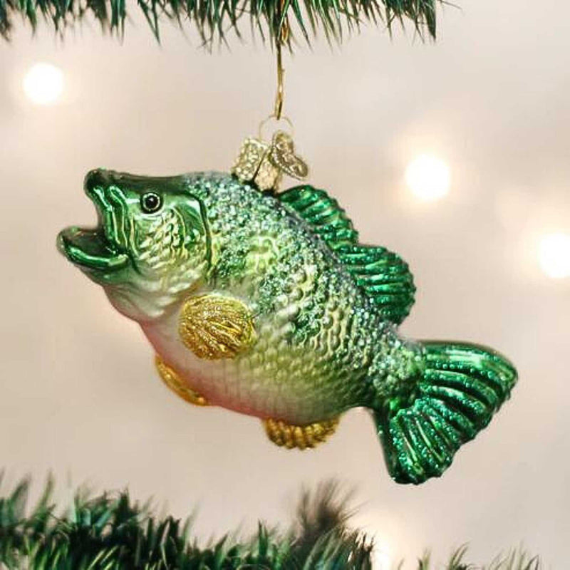 Old World Christmas Large Mouth Bass - - SBKGifts.com