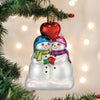 Old World Christmas Snow Couple's 1St Christmas - - SBKGifts.com