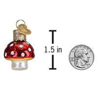 Old World Christmas Mini Lucky Mushroom - - SBKGifts.com