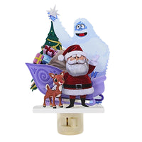 (62810) Roman Rudolph Night Light, 6.00 Inch, Red Nosed Reindeer 134106