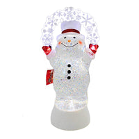 Roman Lighted Swirl Snowman - - SBKGifts.com