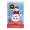 Roman Pickleball Snowman Ornament - - SBKGifts.com