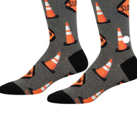 Socksmith Slow For The Cone Zone - - SBKGifts.com