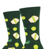 Socksmith Pickleball Green Sock - - SBKGifts.com