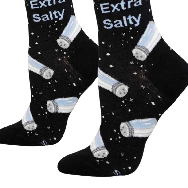 Socksmith Extra Salty Black Socks - - SBKGifts.com