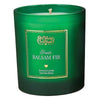 (62906) Old World Christmas Fresh Balsam Fir Scented Candle, 3.50 Inch, Green Pineapple Cedar Musk 56001