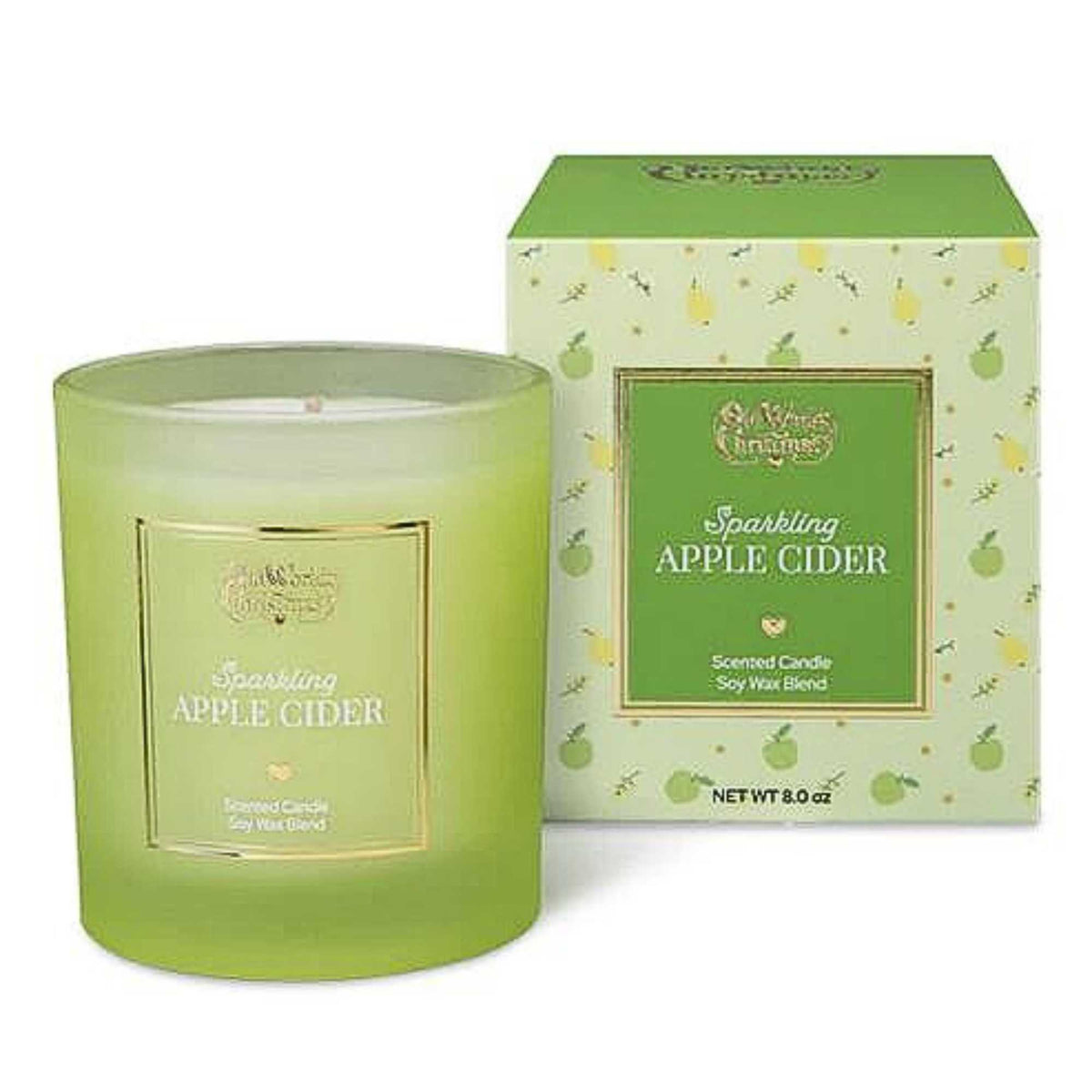 Old World Christmas Sparkling Apple Cider Scented Candle - - SBKGifts.com