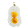 (62912) Cody Foster Double Yoke Fried Eggs, 4.25 Inch, Ornament Breakfast Lunch Dinner Food Go9326