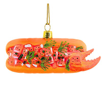 (62916) Cody Foster Lobster Roll, 1.25 Inch, Ornament Coastal Food Foodie Mayo Ocean Go9993