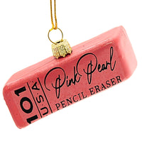 (62935) Cody Foster Pink Eraser, 1.00 Inch, Ornament Back To School Nostalgic #2 Pencil Go6937