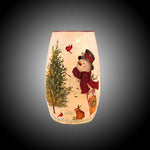 Stony Creek Delightful Snowman Pre-Lit Small Vase - - SBKGifts.com