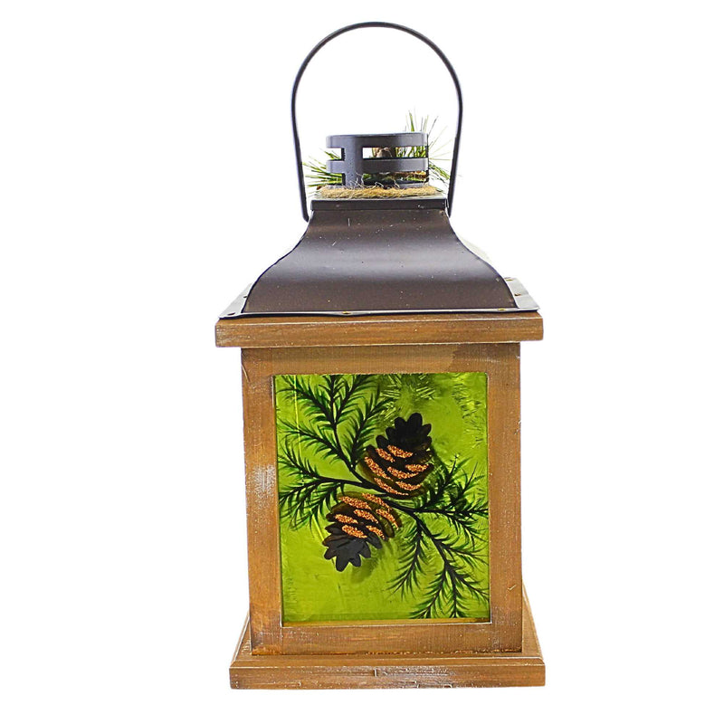 Stony Creek Whispering Pines Pre-Lit Lantern - - SBKGifts.com