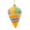 (62974) Cody Foster Rainbow Snow Cone, 4.50 Inch, Ornament Sweet Treat Shaved Ice Fair Go9503