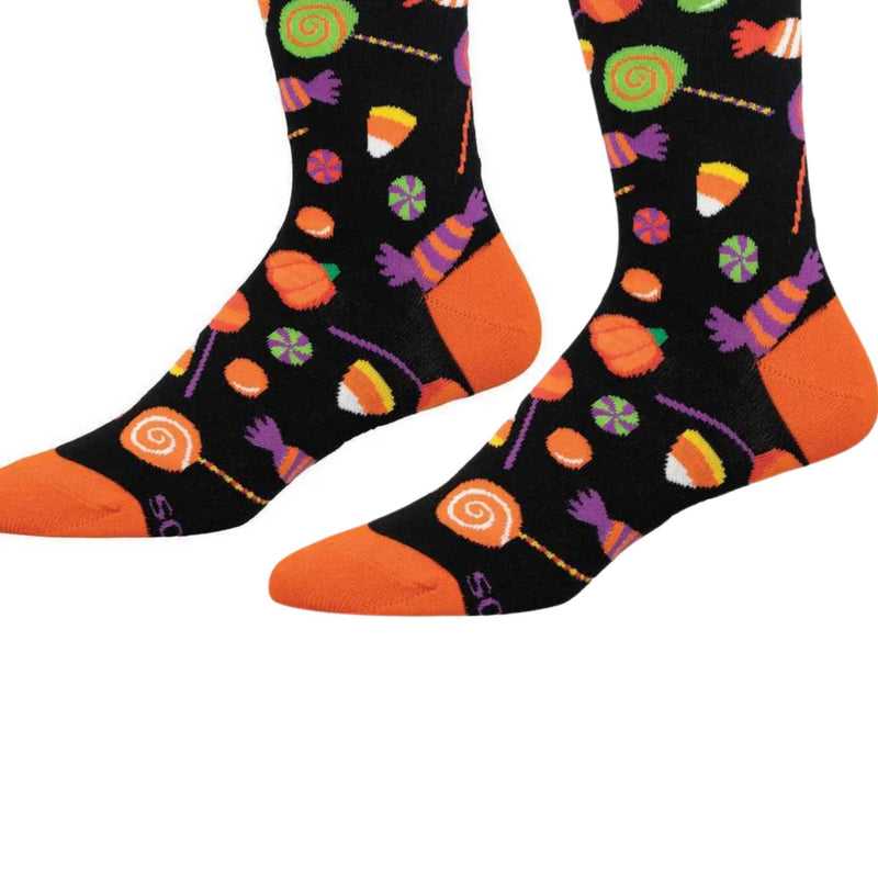 Socksmith Halloween Candy Black - - SBKGifts.com