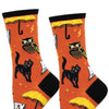 Socksmith Feeling Superstitious Orange - - SBKGifts.com