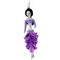 (63003) De Carlini Italian Ornaments Cha-Cha-Charo, 7.00 Inch, Dancer Musician Swing Do7828