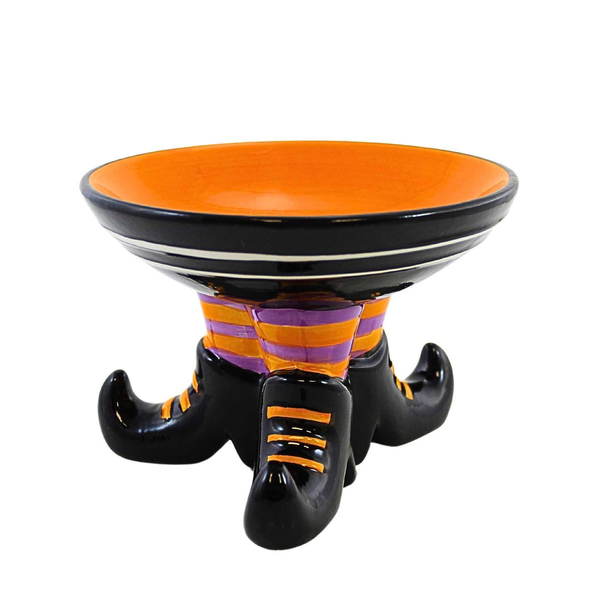 Second Sale Small Candy Dish With Witch Boot Base - - SBKGifts.com