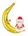 (63018) Heartfully Yours Moon Leaper Triplets, 6.00 Inch, Santa Italy Ornament 23468*23468A*23468B