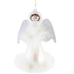 6.50 Inch Aspen Beauty With White Wings Angel Christmas Ornament An246wwwf (63024)