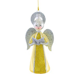 5.50 Inch Halo With Book Christmas Angel Ornament An251bookwf (63028)