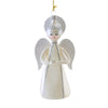 (63030) De Carlini Italian Ornaments Halo In Prayer, 5.50 Inch, Christmas Angel Ornament An251praywf