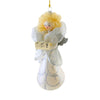 (63037) De Carlini Italian Ornaments Holy, Holy, Holy, 5.50 Inch, Christmas Angel Ornament An253wf