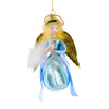 (63038) De Carlini Italian Ornaments Elsa With Snow Dove Blonde, 6.00 Inch, Christmas Angel Ornament An190blwf