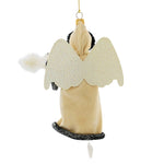 De Carlini Italian Ornaments Artic Queen Twist With Snow Bird - - SBKGifts.com