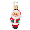 (63084) Inge Glas Santa Clausi, 2.50 Inch, Miniature Jolly St. Nick 10023S022